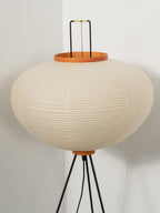Akari 10A Rice Paper Floor Lamp, Japanese style, suitable for study, bedroom, and living spaces