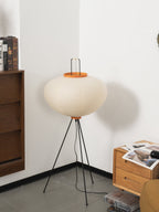 Akari 10A Rice Paper Floor Lamp, Japanese style, suitable for study, bedroom, and living spaces