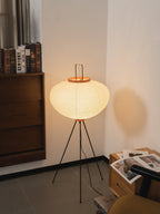 Akari 10A Rice Paper Floor Lamp, Japanese style, suitable for study, bedroom, and living spaces