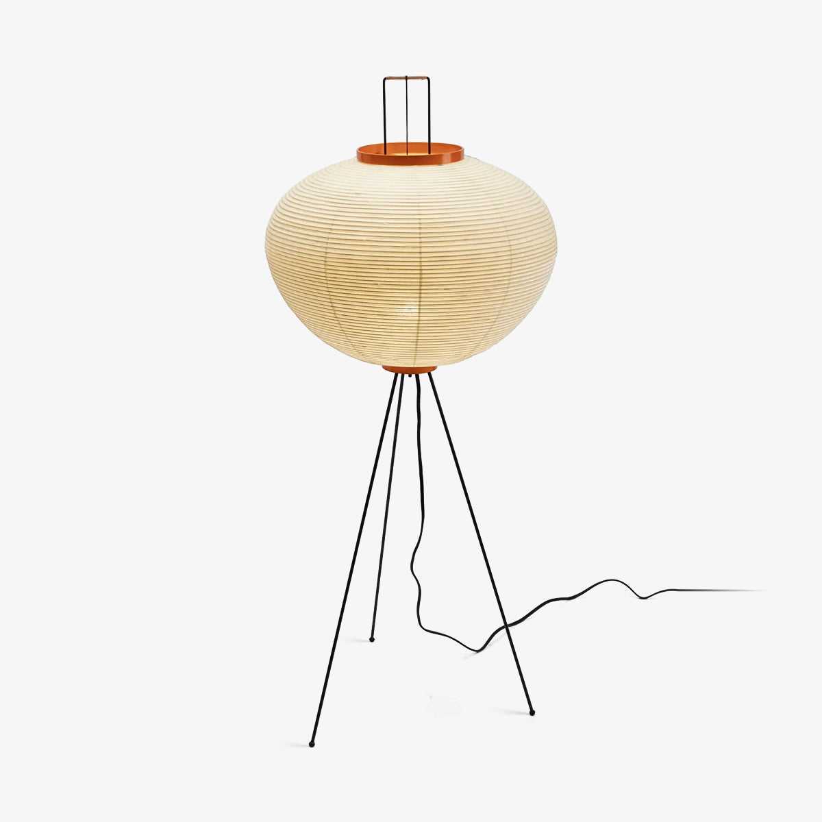 Akari 10A Rice Paper Floor Lamp, Japanese style, suitable for study, bedroom, and living spaces