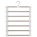 Multi-Layer Pants Hanger – Space-Saving Foldable Trouser Organizer