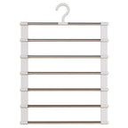 Multi-Layer Pants Hanger – Space-Saving Foldable Trouser Organizer