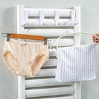 Radiator Towel Hooks Bathroom Heated Rail Hangers 2/6PCS