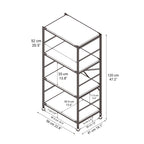 SUS Shelving Unit- Oak - Regular - Medium