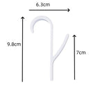 Radiator Towel Hooks Bathroom Heated Rail Hangers 2/6PCS