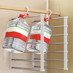 Multi-Layer Pants Hanger – Space-Saving Foldable Trouser Organizer