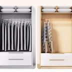 Multi-Layer Pants Hanger – Space-Saving Foldable Trouser Organizer