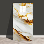 Self-Adhesive PVC Wall Sticker 22pcs Peel and Stick Marble Boho Wallpaper 11.81x23.62in Oil for Entryways, Bedrooms and Living Spaces