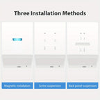 Wireless LED Ceiling Light Motion Sensor Rechargeable Battery Powered 3 Color Temperatures for Home Cooking, Dining and Outdoor Meals