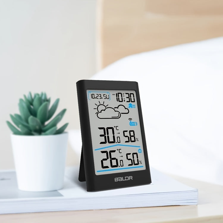 Home Weather Station | Wireless Indoor Outdoor Forecast Alarm Clock