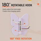 No-Drill Adhesive Bathroom Hooks