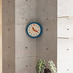 Blue Corner Time Clock