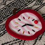 Whimsy Apple Shaped Clock
