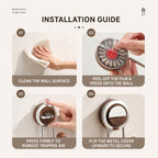 No Drill Wood Wall Hook