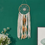 Dream Catcher Wall Decor 5 Pack Large Handmade Boho Dream Catchers Moon Sun Wall Hanging for Entryways, Bedrooms and Living Spaces