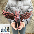 Pegasus Flying Horse Figurine Articulated 3D Printed, Large Poseable Mythology Fantasy Sculpture 10 Color Styles