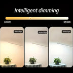 45.6-Inch Gooseneck LED Floor Lamp with Three Color Labels, Ten Brightness Levels and Inline Control