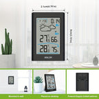 Home Weather Station | Wireless Indoor Outdoor Forecast Alarm Clock