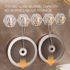 Water Ripple Hexagonal Hooks