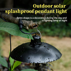 Solar Pendant Light Indoor Outdoor Hanging Light Fixture 3200mAh Rechargeable - 3 Brightness for an Everyday Personal Care Routine