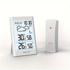 Home Weather Station | Wireless Indoor Outdoor Forecast Alarm Clock