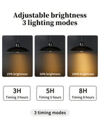 Solar Pendant Light Indoor Outdoor Hanging Light Fixture 3200mAh Rechargeable - 3 Brightness for an Everyday Personal Care Routine