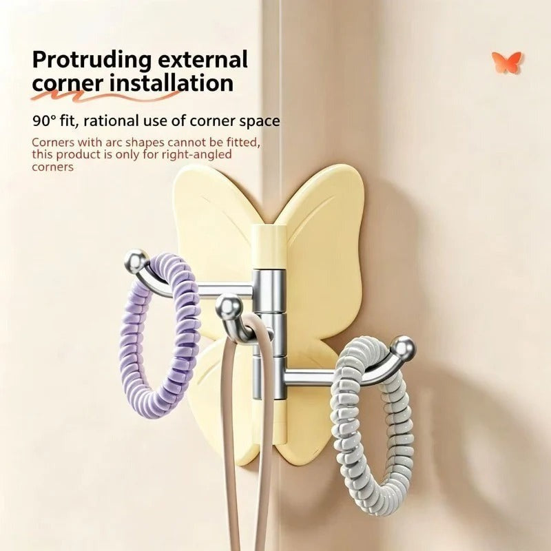 No-Drill Adhesive Bathroom Hooks