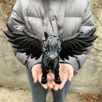 Pegasus Flying Horse Figurine Articulated 3D Printed, Large Poseable Mythology Fantasy Sculpture 10 Color Styles