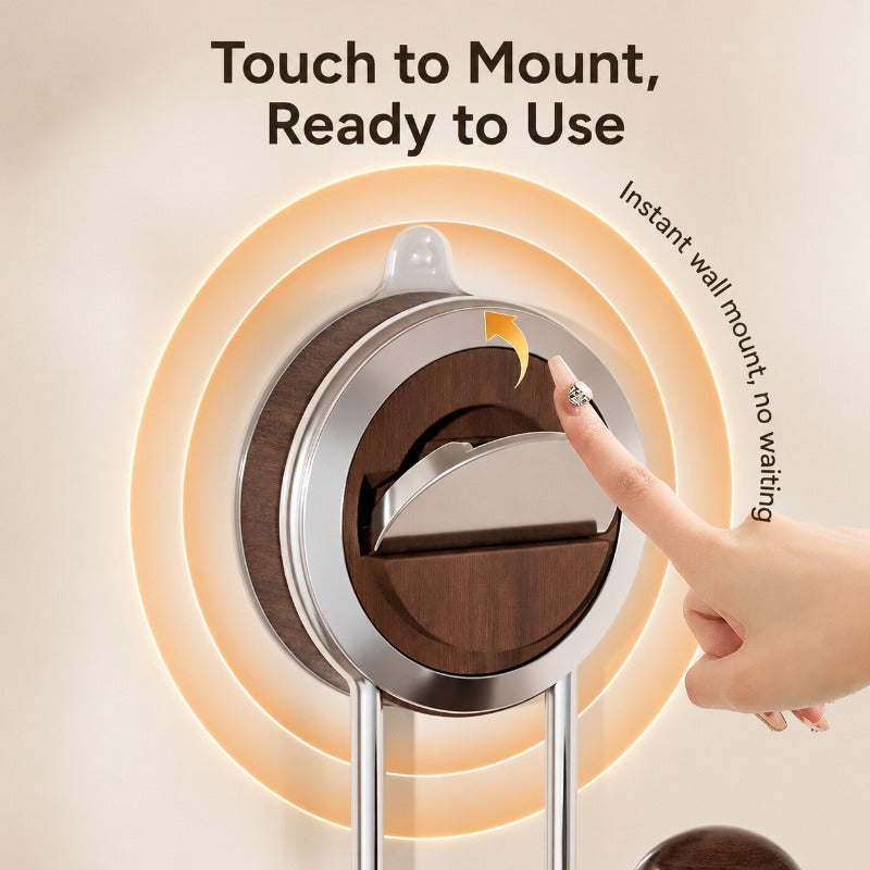 No Drill Wood Wall Hook