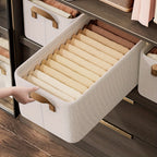 Large Fabric Storage Baskets with Handles 2 Pack Foldable Collapsible Storage Bins for Closet for Entryways, Bedrooms and Living Spaces