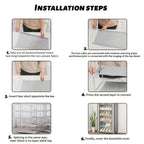Multi-Tier Fabric Shoe Cabinet with Tool-Free Assembly for Entryway