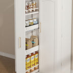 Pantry Cabinet with Storage Drawers for Organized Everyday Storage in Kitchen