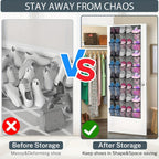 Space-Saving Shoe Organizer for Organized Everyday Storage in Entryway