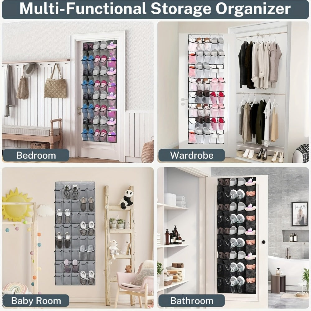 Space-Saving Shoe Organizer for Organized Everyday Storage in Entryway
